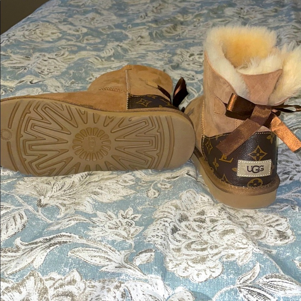 Ugg Boots W/ LV Heel